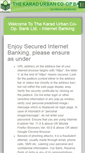 Mobile Screenshot of inetkaradurbanbank.com